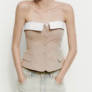 Zara Strapless Corset Top